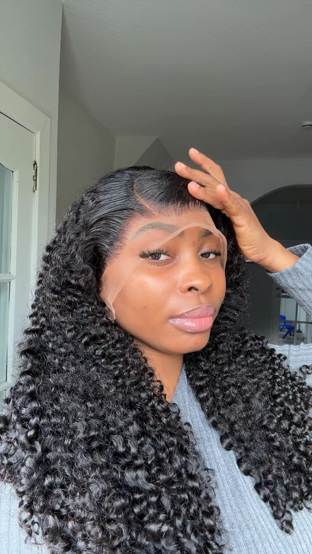 26”SDD pixel curls with frontal