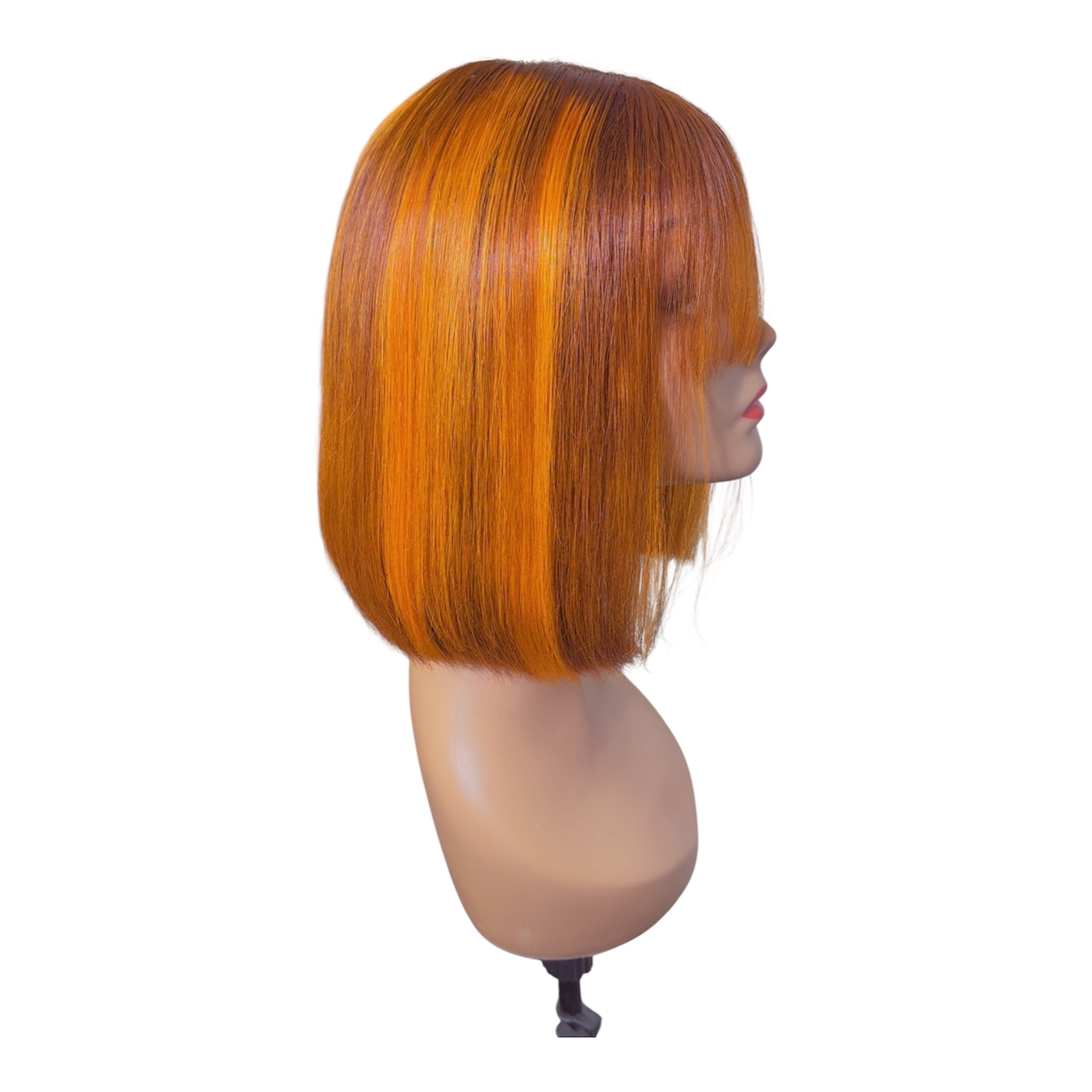 10 inches sdd bob with fringe