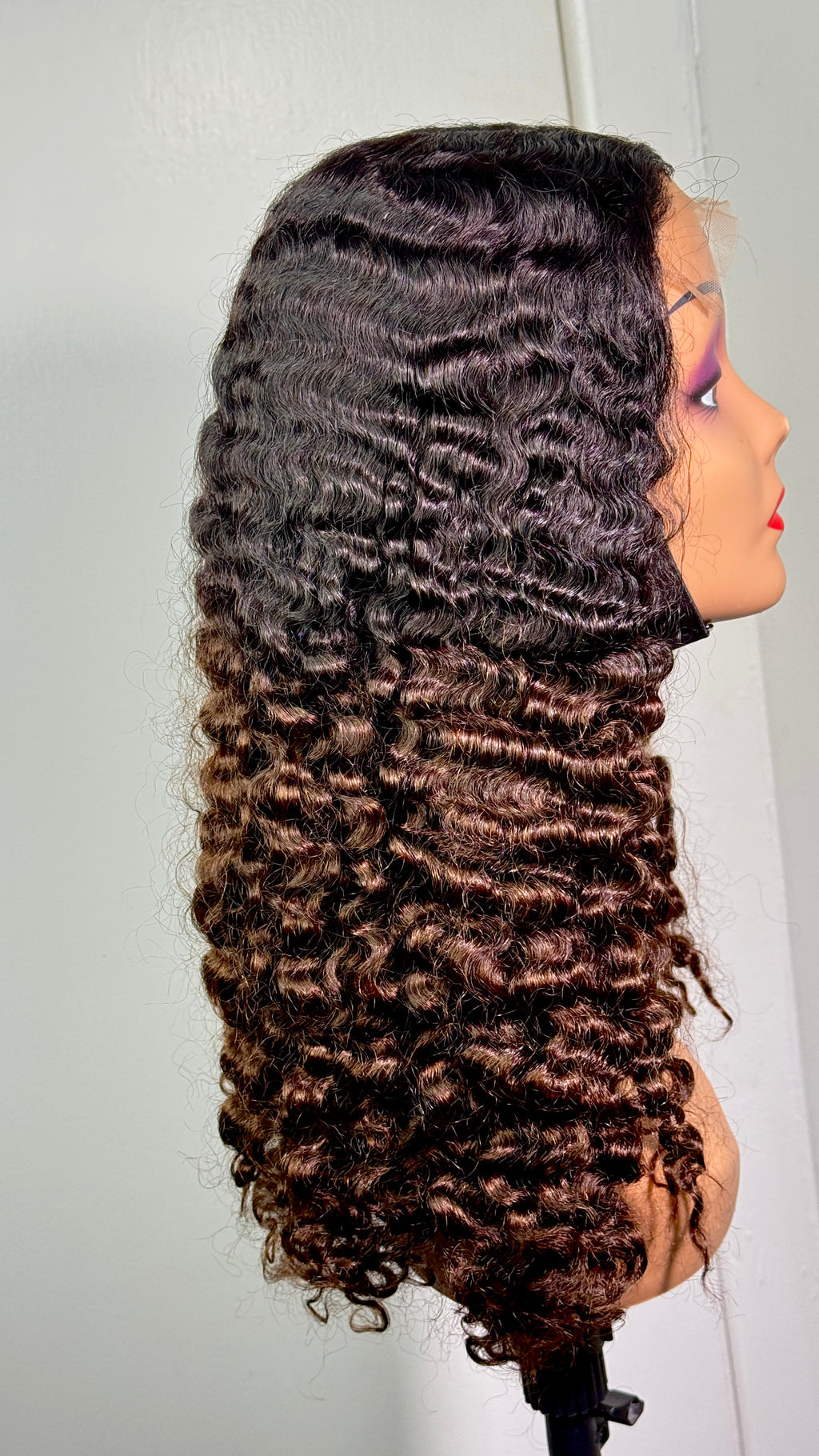 22 inches high quality Burmese curls with 5by5