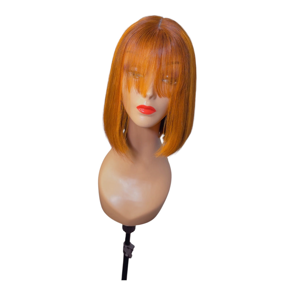 10 inches sdd bob with fringe