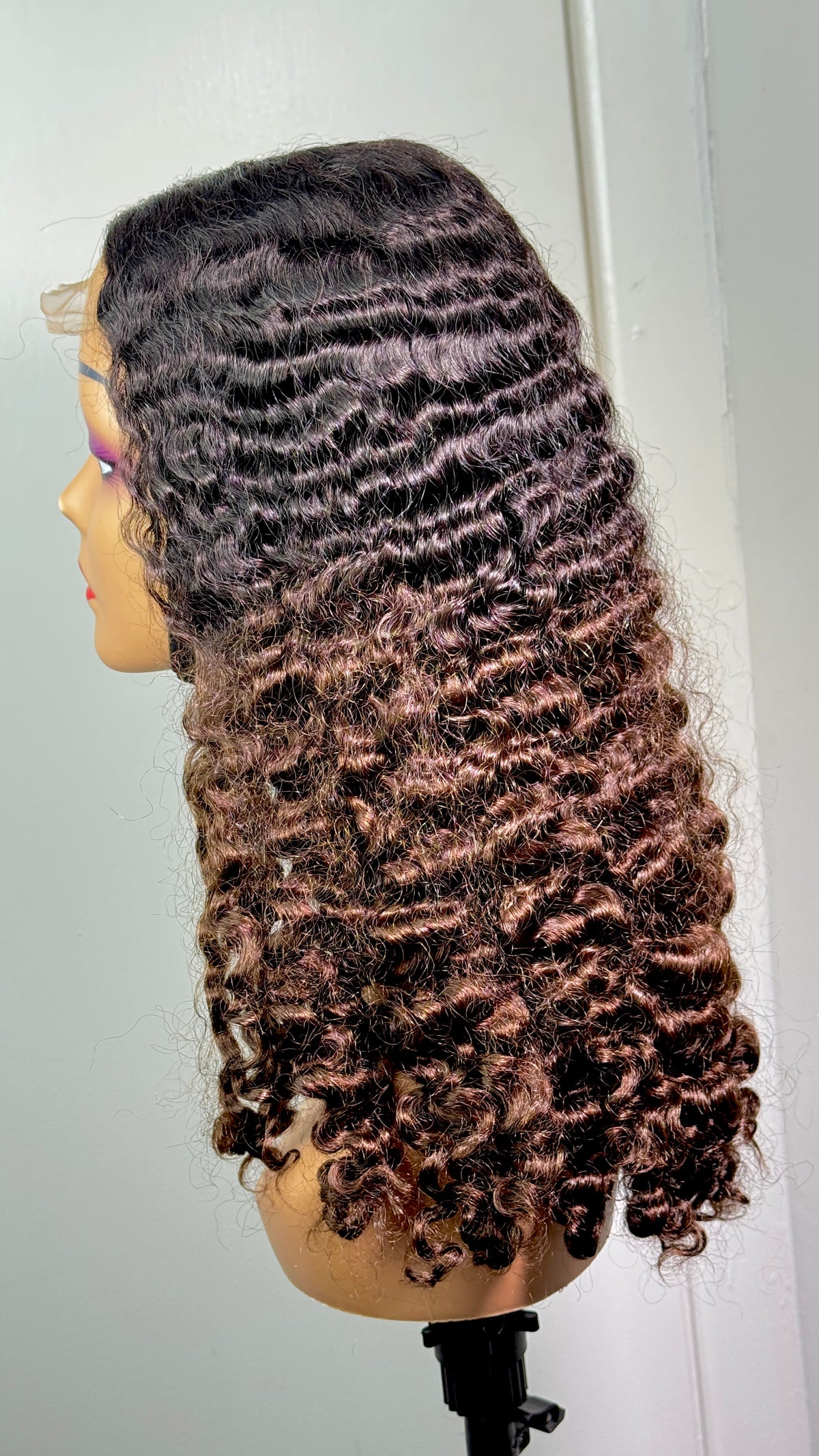 22 inches high quality Burmese curls with 5by5