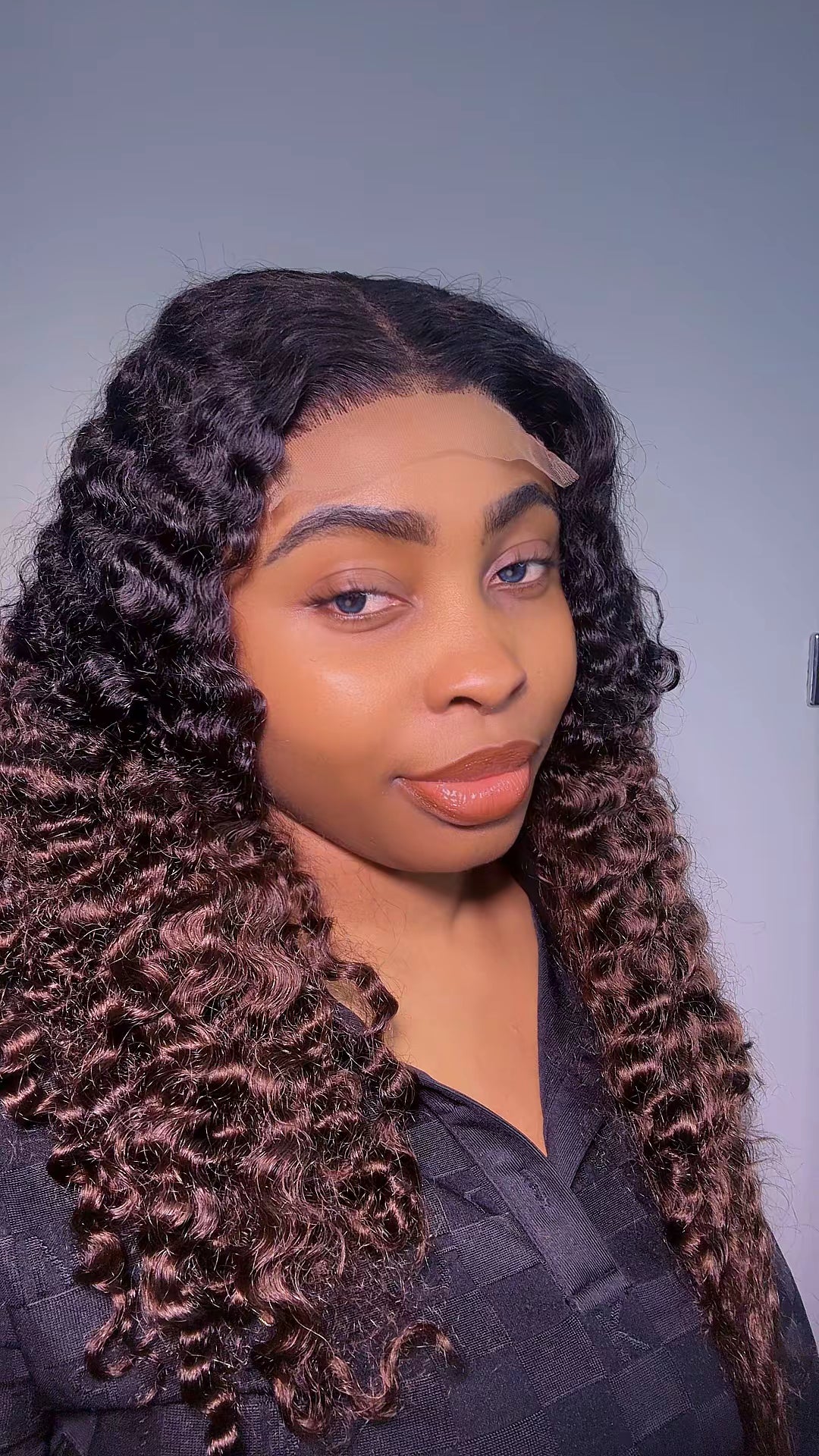 22 inches high quality Burmese curls with 5by5