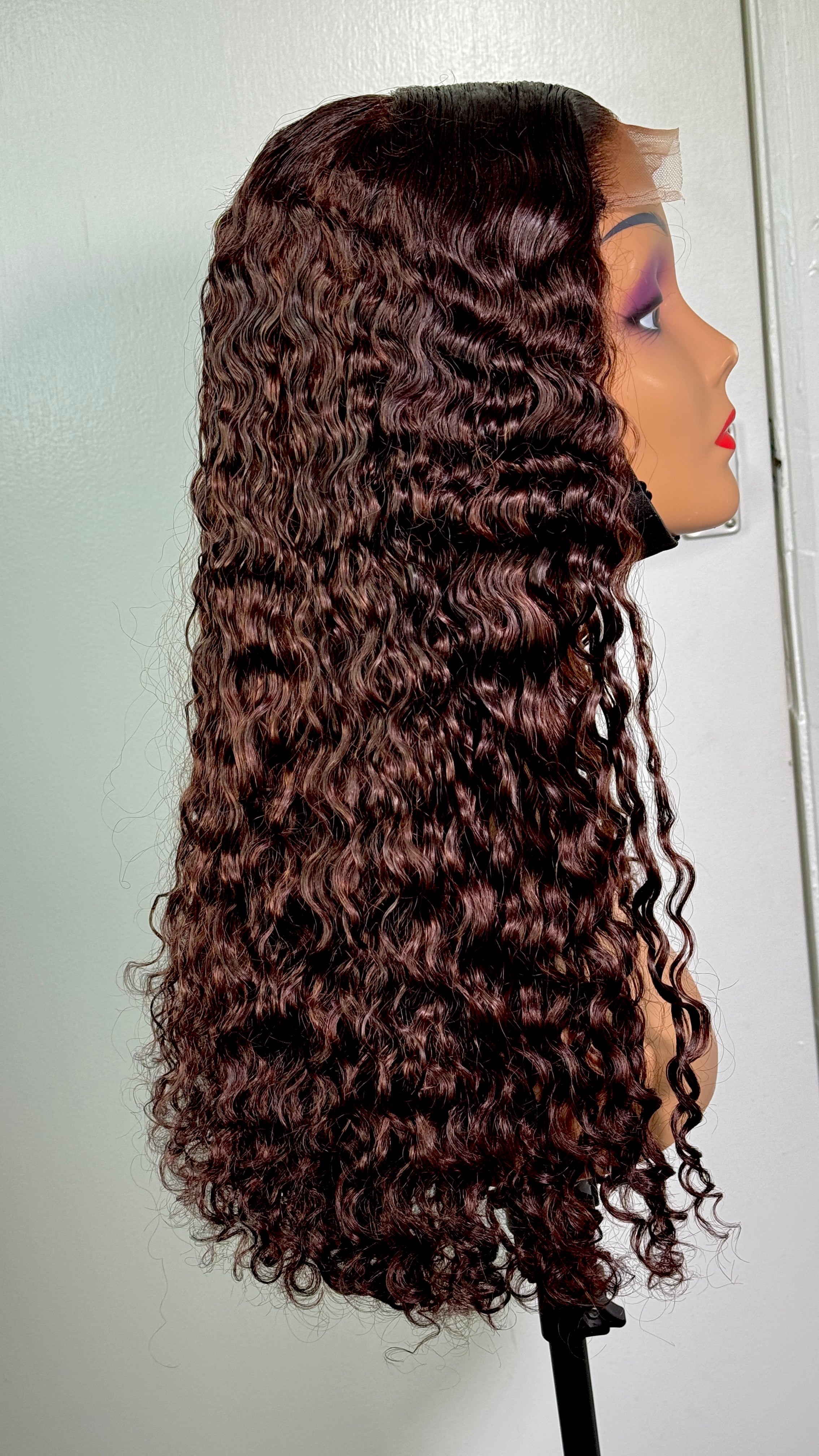 24 inches high quality pixel curls with 5by5 closure