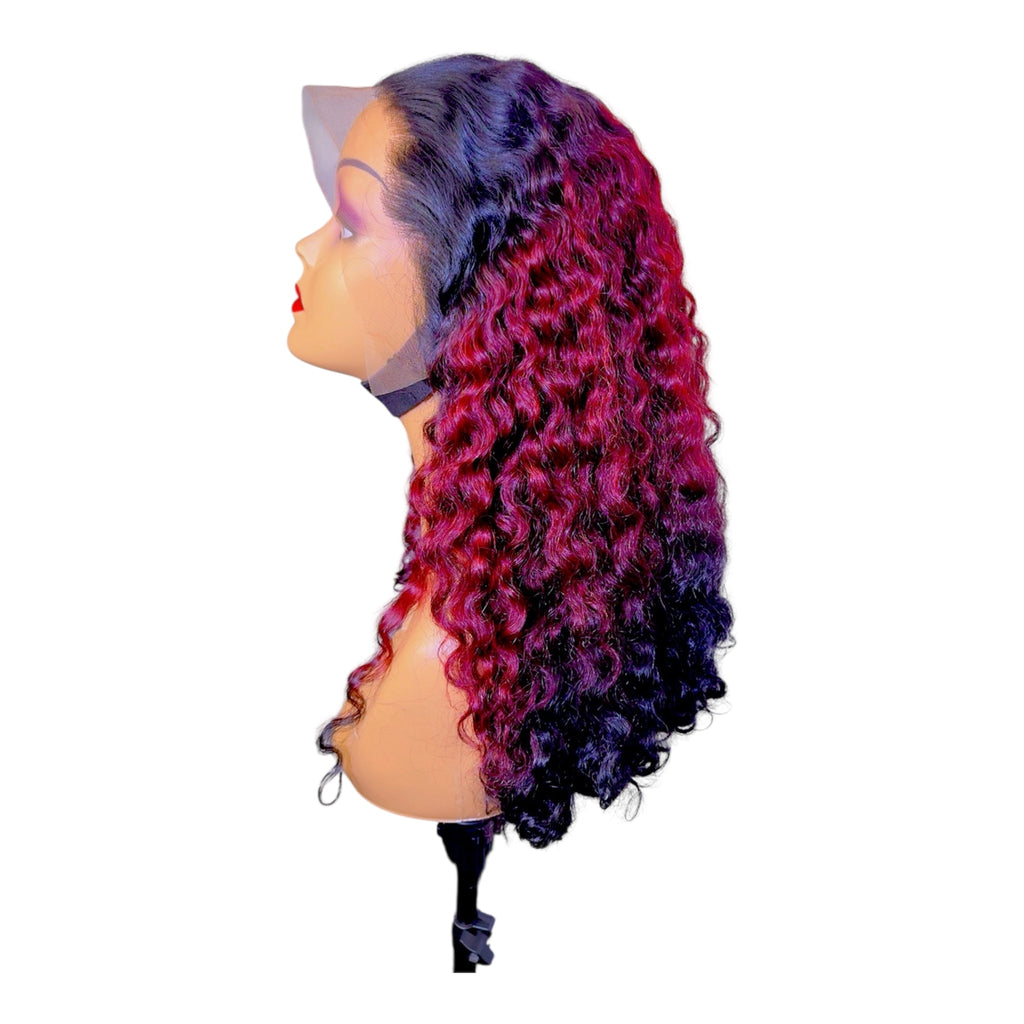 20 inches frontal pixel curls
