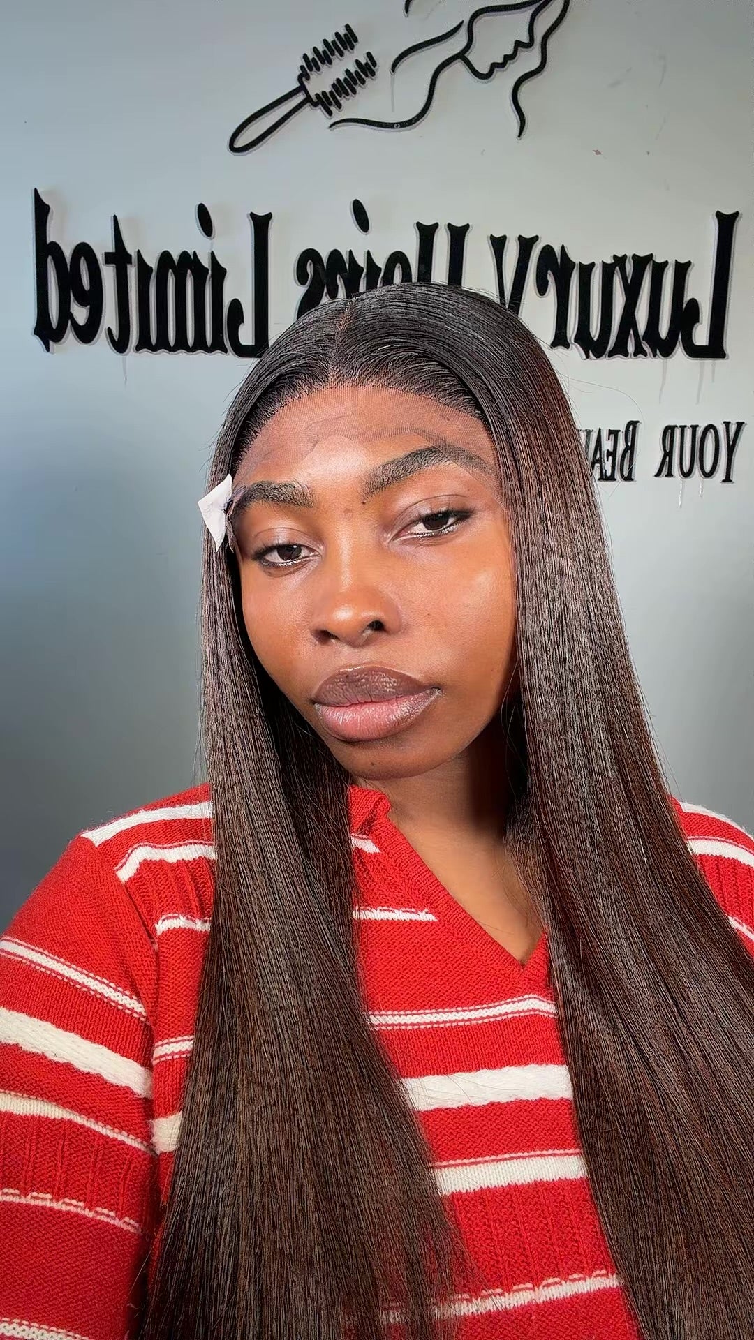 20” sdd vertnam bone straight with 5x5 closure