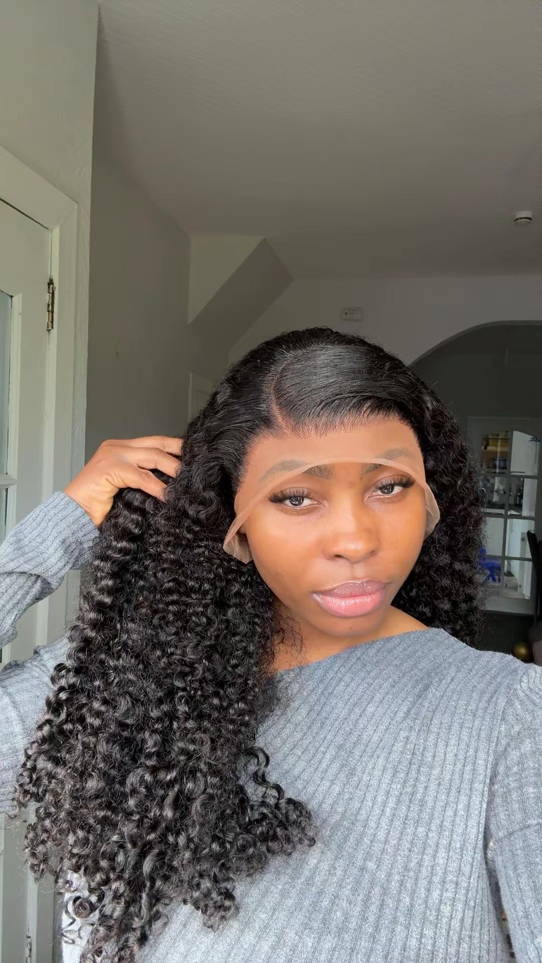 26”SDD pixel curls with frontal