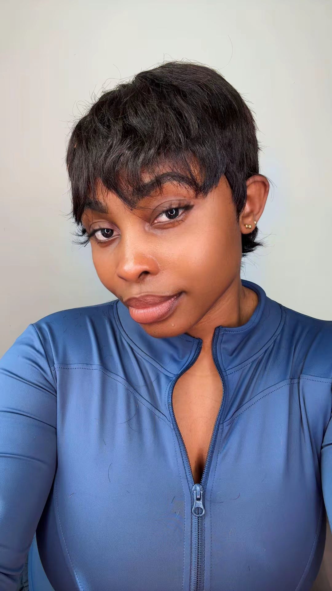Hand made pixie cut glueless