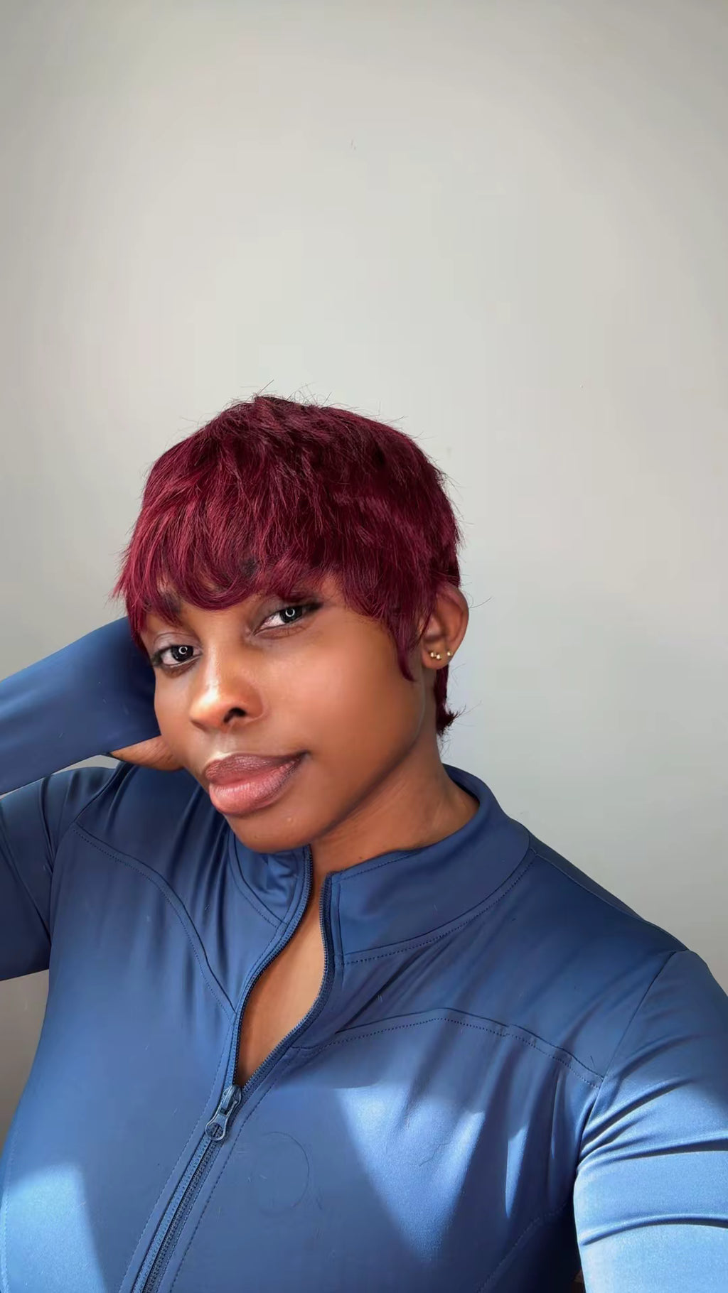 Hand made pixie cut glueless