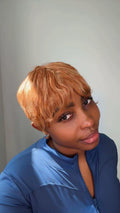 Hand made pixie cut glueless