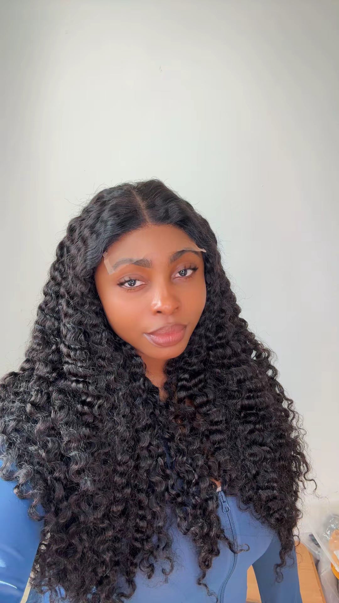 28” SDD Burmese curls with 5by5 closure