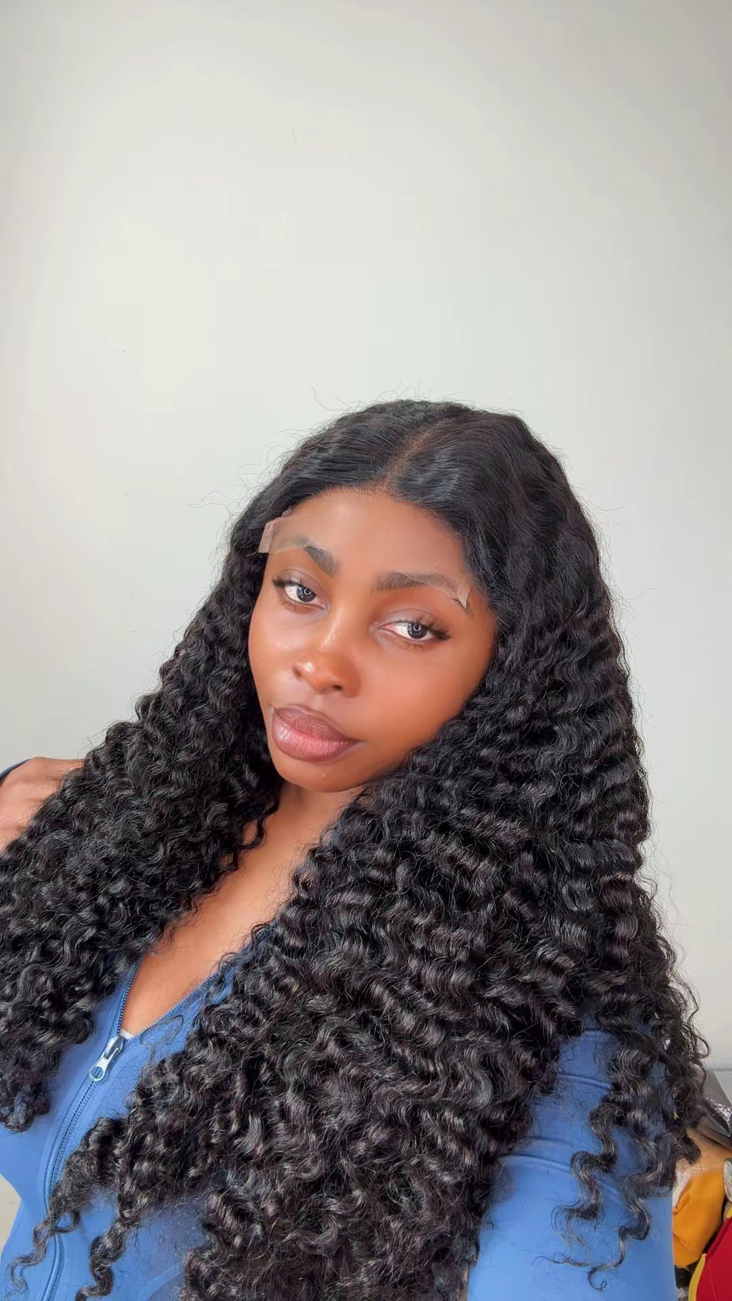 28” SDD Burmese curls with 5by5 closure