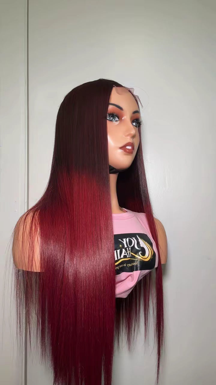 24” sdd Vietnam bone straight donor unit with 2 by 6 closure