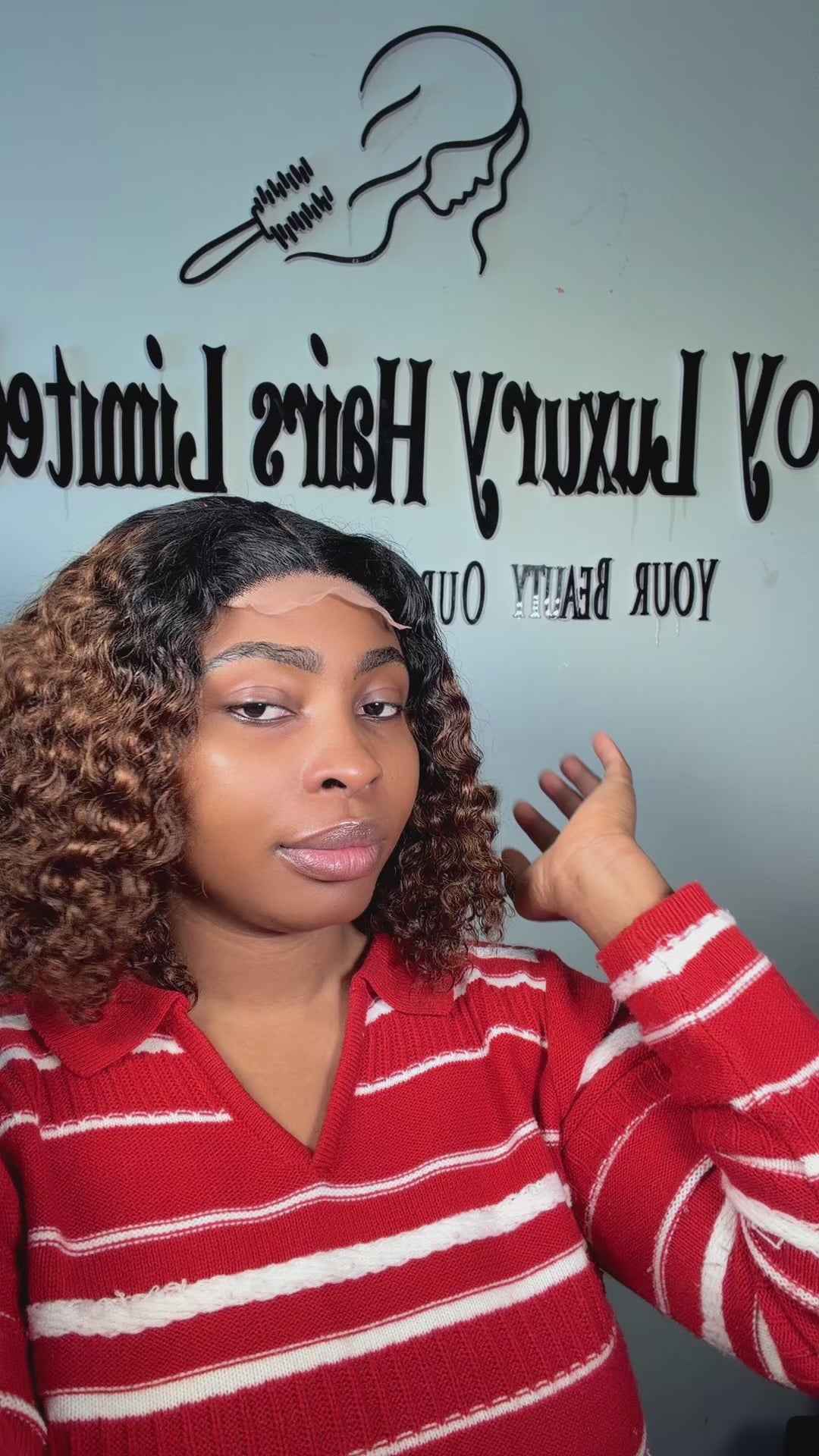 12” amazing curls with 4x4 closure