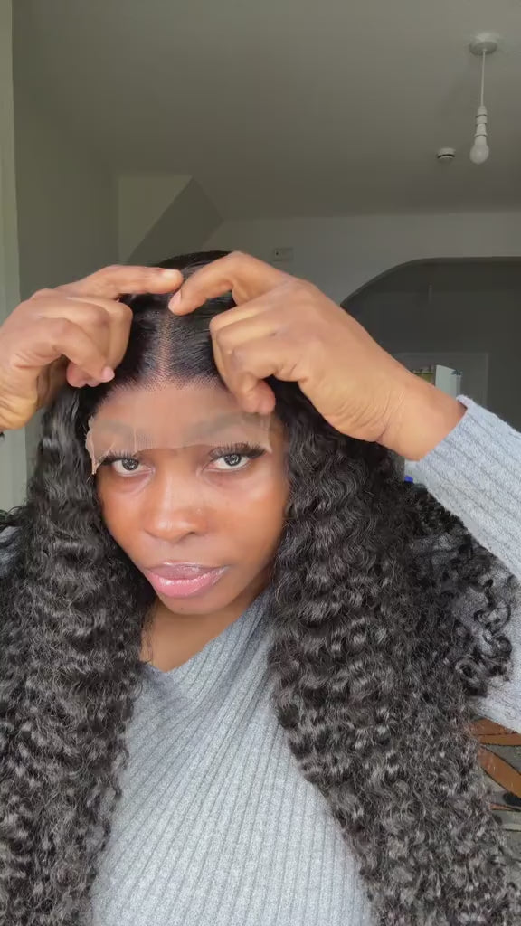 28” SDD Burmese curls with 5by5 closure