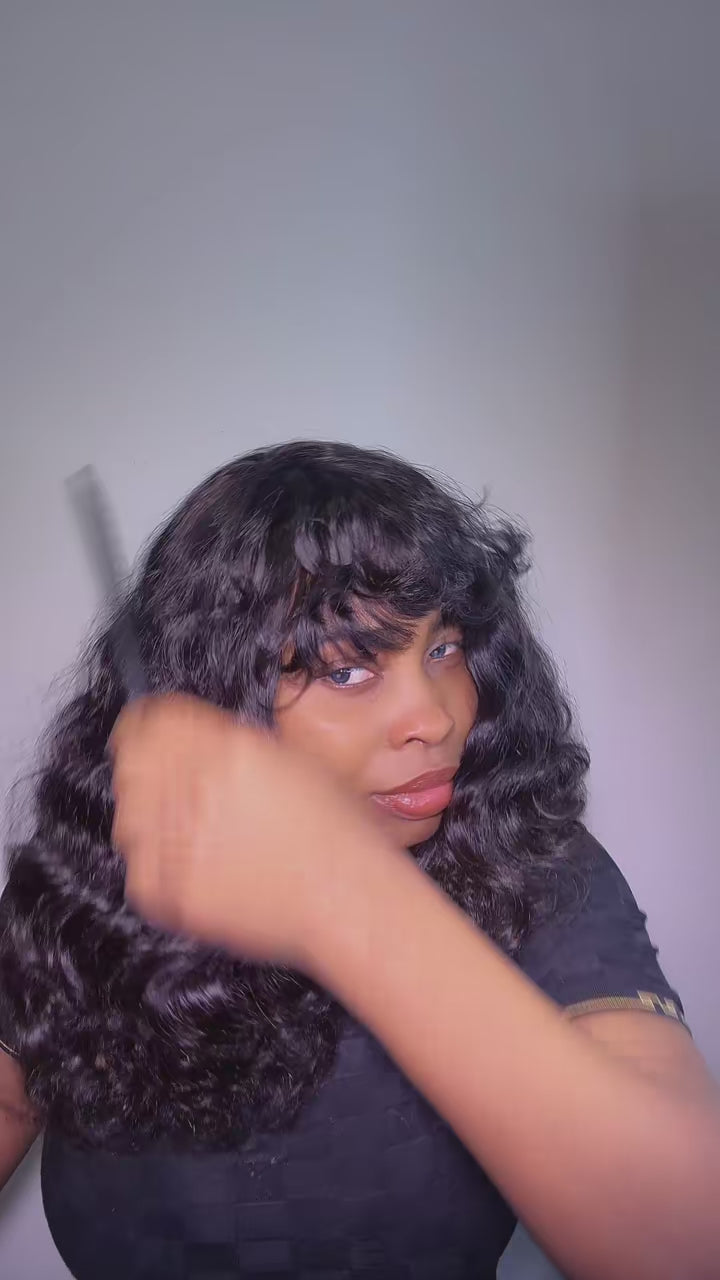 14 inches fumi curls fringe