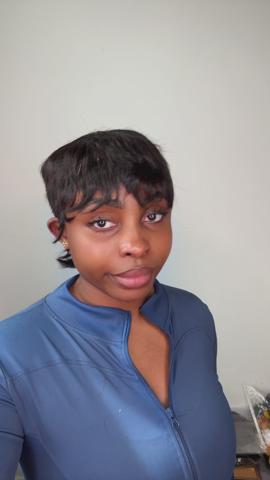 Hand made pixie cut glueless
